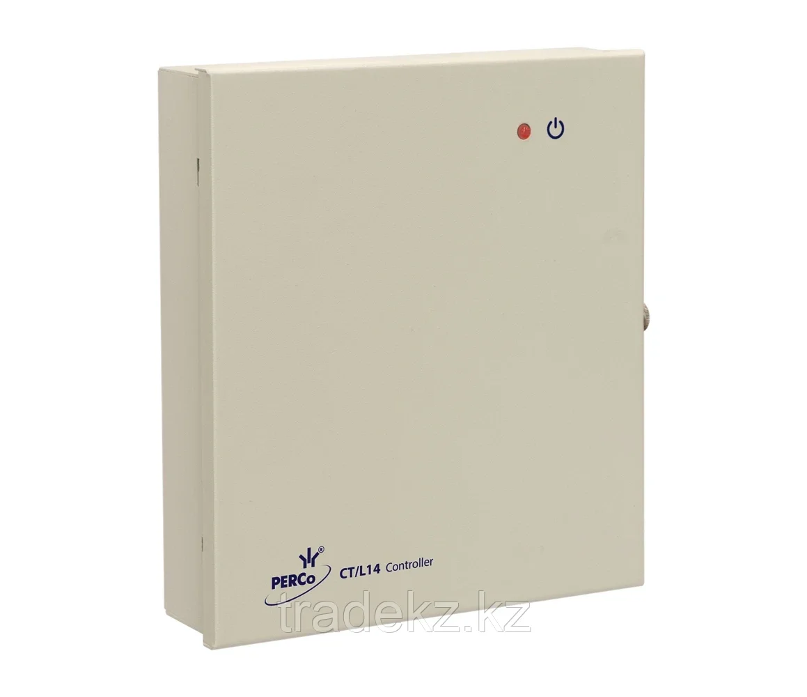 PERCo-CT/L14.1 Универсальный контроллер замка/турникета на 8 считывателей, Ethernet