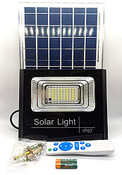 Уличный прожектор на солнечной батарее с пультом F2-200 (200 Вт)