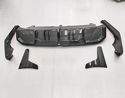 Карбоновый диффузор заднего бампера для BMW I4 G26 2021-2024