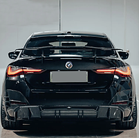Карбоновый диффузор заднего бампера для BMW I4 G26 2021-2024