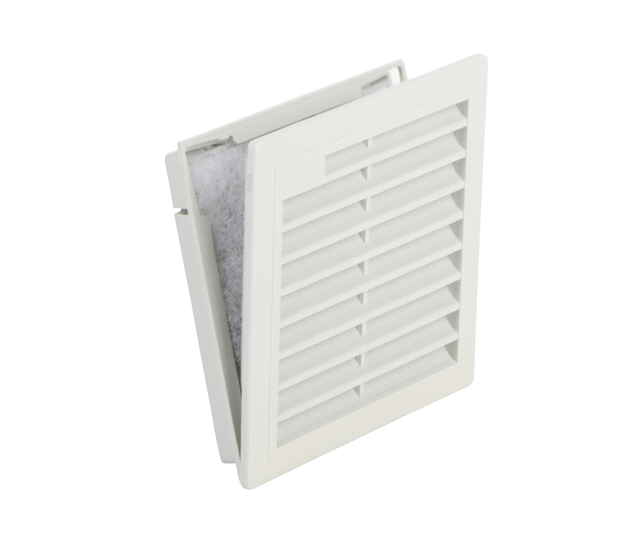 Фильтрующая решетка 110x120x27mm (вырез 92,5х92,5), QFI1000 QUICK, Турция, фото 1