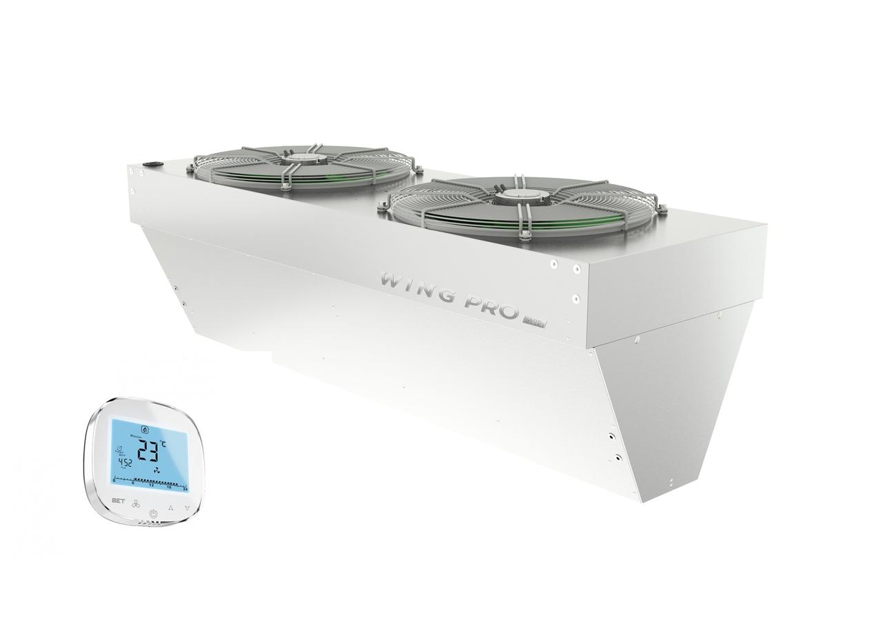 Wing PRO W 150 R1 EC промышленная воздушная завеса с однорядным водяным теплообменником