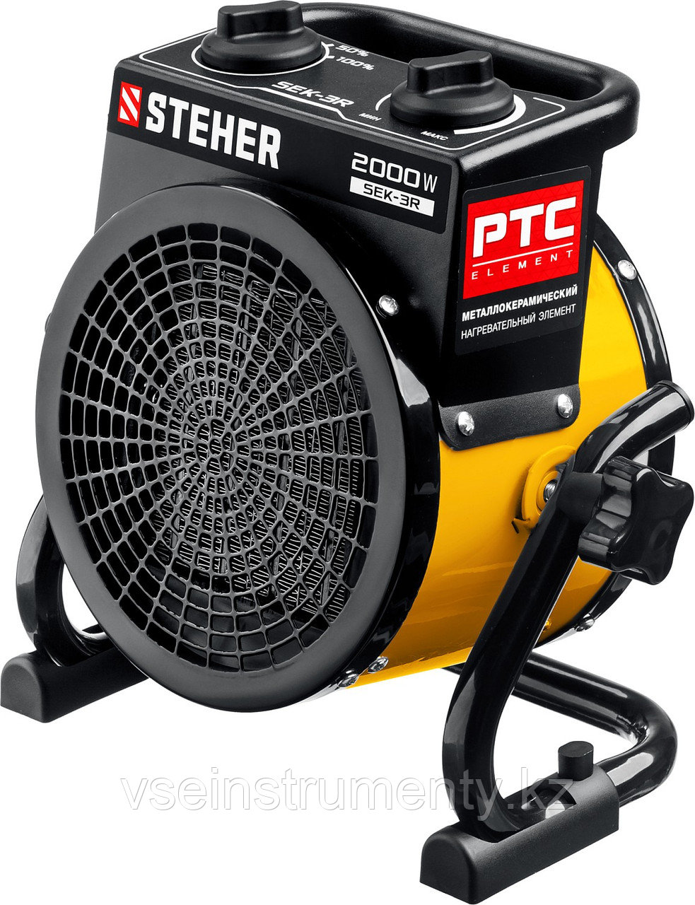 STEHER 2 кВт, электрическая тепловая пушка (SEK-3R), фото 1