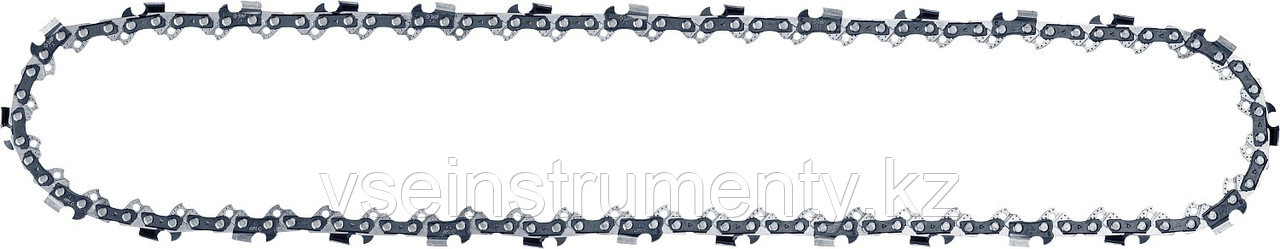 ЗУБР тип 4, шаг 3/8″, паз 1.3 мм, 56 звеньев, цепь для электро и бензо пил (70304-40), фото 1