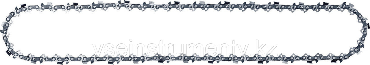 ЗУБР тип 4, шаг 3/8″, паз 1.3 мм, 62 звена, цепь для электро и бензо пил (70304-45), фото 1