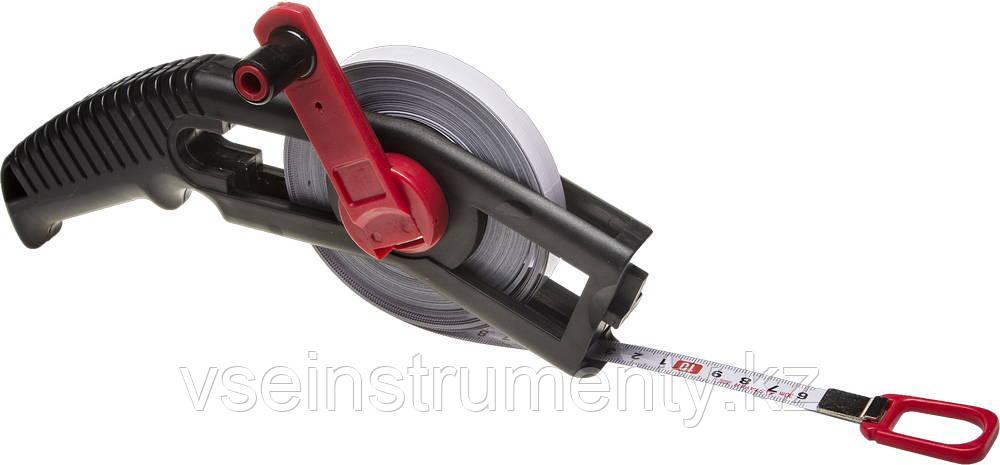 STAYER Leader, 30 м, геодезическая стальная мерная лента, Professional (2-34183-030), фото 1