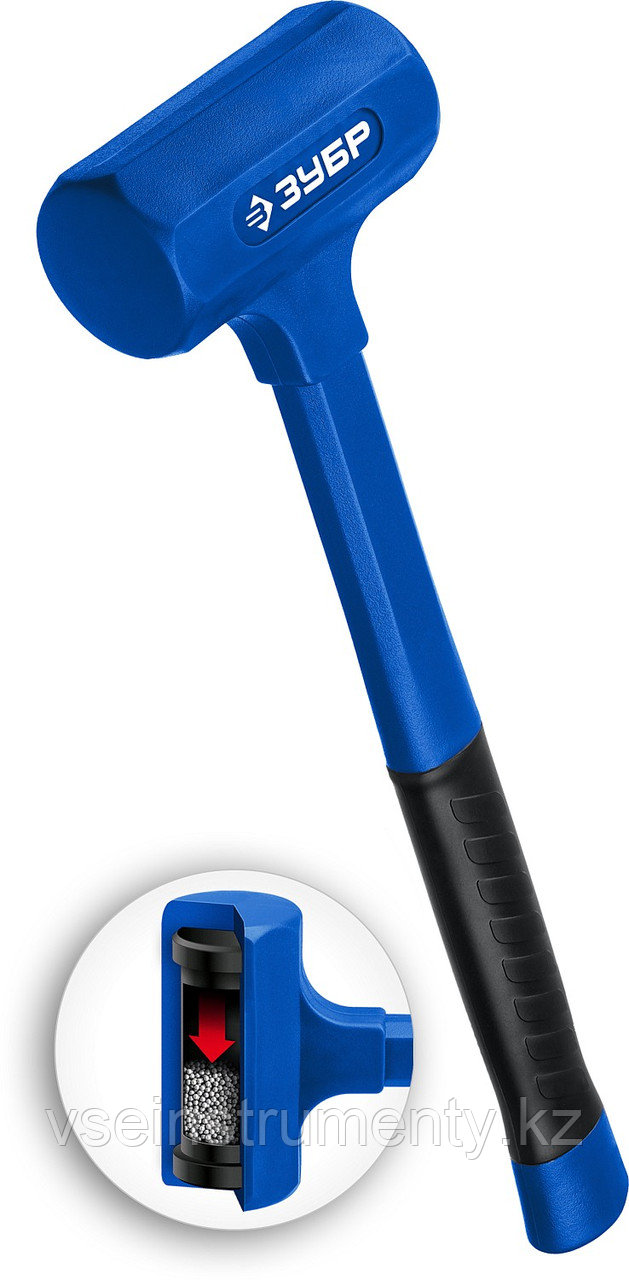 ЗУБР БМО, 52 мм, 900 г, безынерционный молоток, Профессионал (2049-900), фото 1