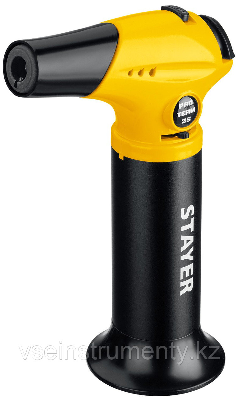 STAYER ProTerm 35, 1300°С, автономная газовая горелка с пьезоподжигом, Professional (55522), фото 1