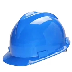 Каска строительная с храповым механизмом синий