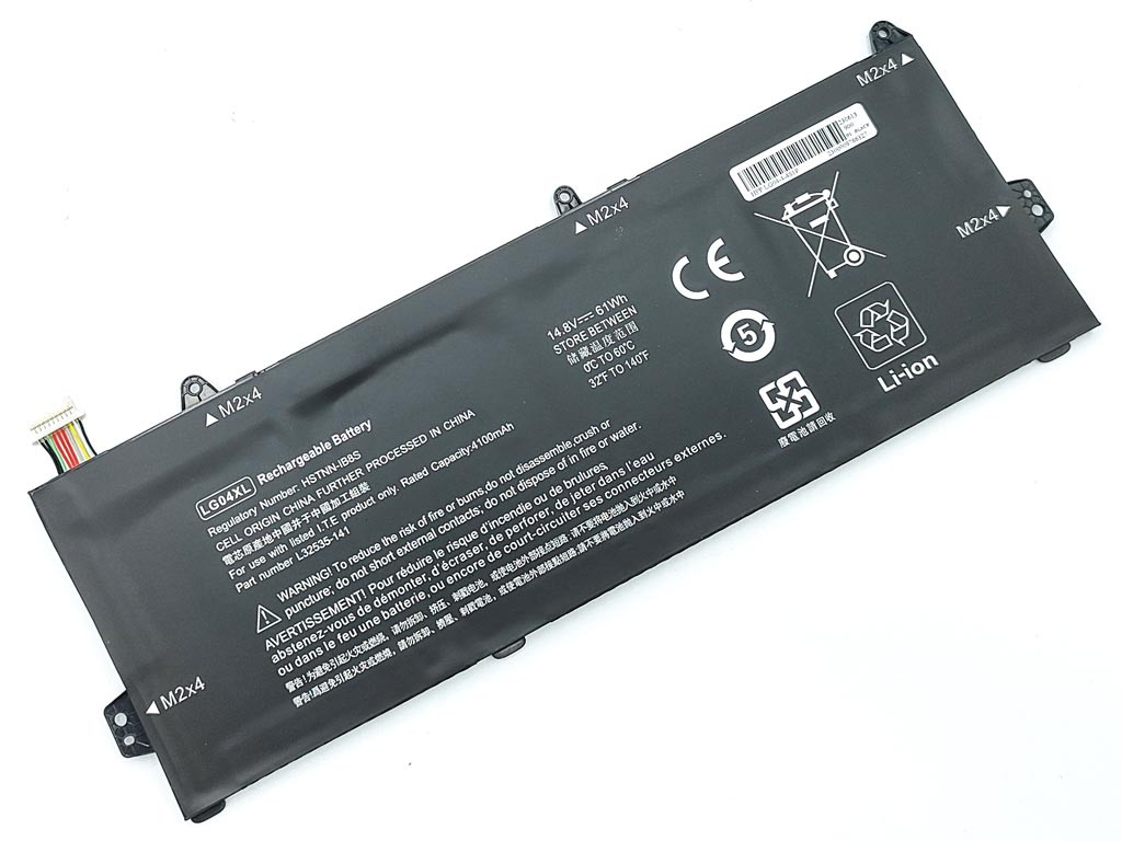 Аккумулятор для ноутбука HP LG04068XL LG04XL 15.4V 68Wh