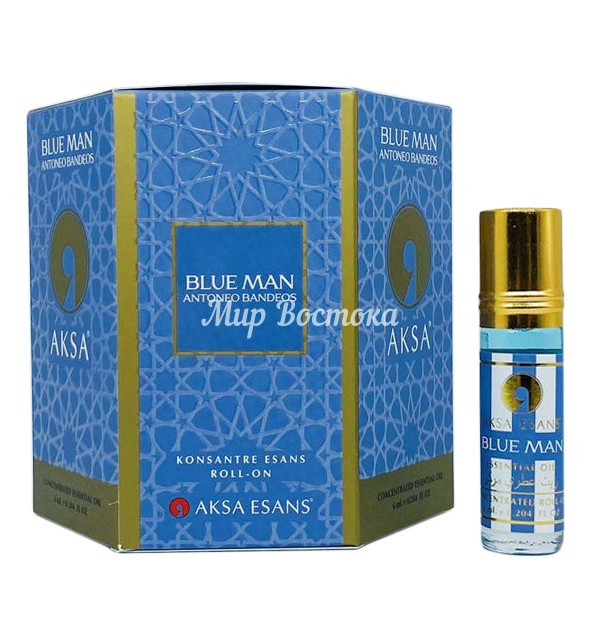 Парфюмерное масло Blue Man Aksa Esans (6 мл, Турция)