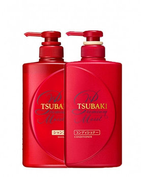 Набор шампунь+кондиционер для волос увлажняющие, Shiseido Tsubaki Premium Moist, 490 мл+490 мл