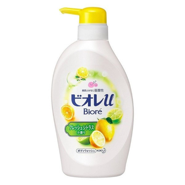 Мыло для тела Biore U Fresh Citrus Pump Type 480 мл
