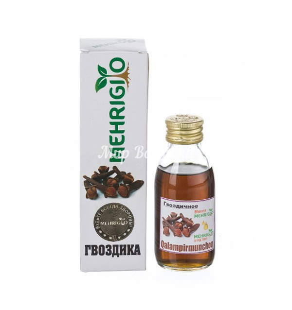 Масло гвоздики Mehrigiyo (100 мл, Узбекистан)