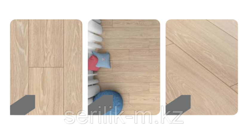 Ламинат Дуб Прайс FLOORPAN BLACK