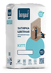 KITT БЕЛАЯ затирка для межплиточных швов, 25 кг, Bergauf