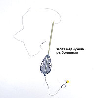 Флэт кормушка рыболовная MZ-2226