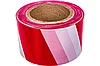 Сигнальная лента 70мм х 200 м красно-белый, фото 4