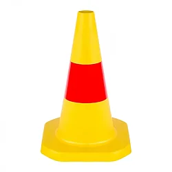 Конус дорожный, цветной (450мм).