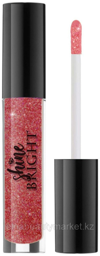 Belor design Shine Bright блеск для губ розовый 11 Garnet, фото 1
