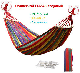 Гамак красные полоски (190*150 см)