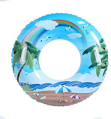 Баллон для купания разноцветный (60 см) подходит для детей (1-3 лет)