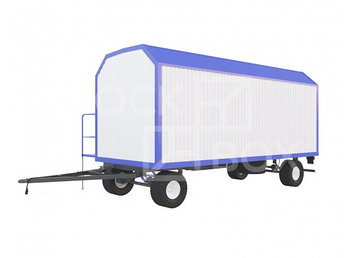 Сантехблок с душевыми кабинами, передвижной ПР-БК-Ш-13, фото 1