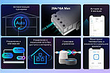 Wi-Fi реле Sonoff TH Origin THR316 16А с датчиком температуры, фото 8