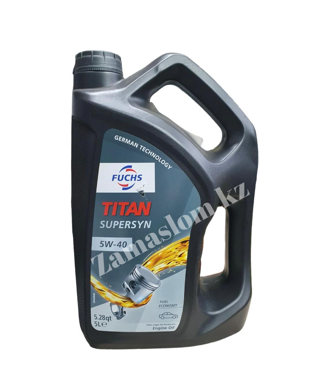 Моторное масло TITAN SUPERSYN 5W40 5л, фото 1