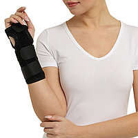 Бандаж на лучезапястный сустав на кисть руки, шина, ортез, фиксатор универсальный