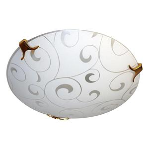 Светильник НПБ 01-60-130 М15 "Морокко" 250 1х60Вт E27 IP20 матов. бел./клипсы зол. (инд. упак.) Элетех
