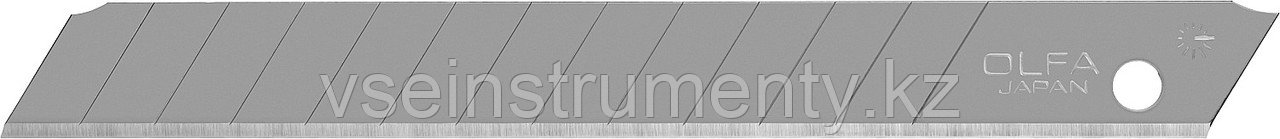 OLFA 9 х 80 х 0.38 мм, 10 шт, сегментированные лезвия (OL-AB-10B), фото 1