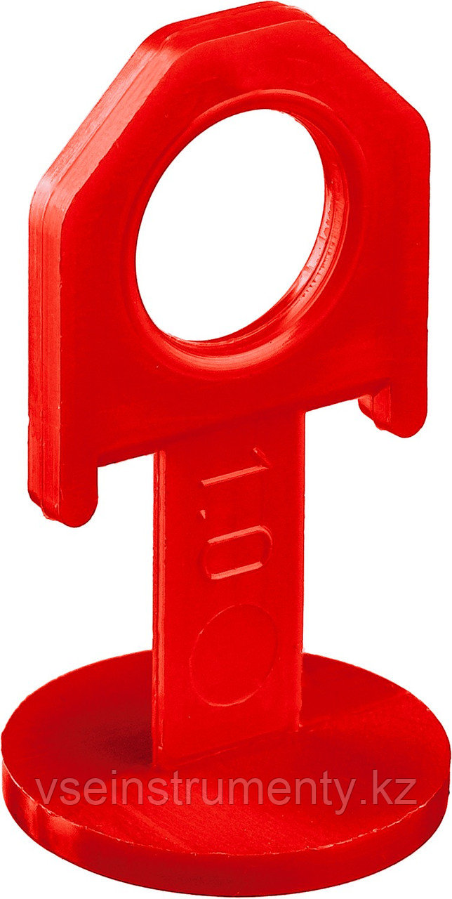 ЗУБР СВП, 1,0 мм, зажим, 100 шт, система выравнивания плитки (33861-100), фото 1