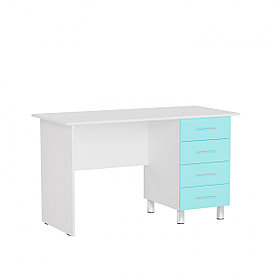 Стол  (SK-01-02)(однотумбовый, 4 выдвижных ящика)