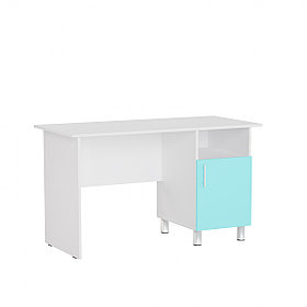 Стол  (SK-01-06)(однотумбовый, ниша и отделение с дверкой)