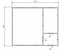 Двухэтажное Здание из шести блоков 4,8х6м, фото 3
