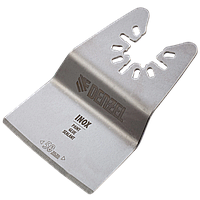 Насадка-шабер для МФИ, Inox, для снятия краски, ширина 50 мм, ступенчатая// Denzel