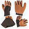 Перчатки садовые с покрытием коричневый, фото 3