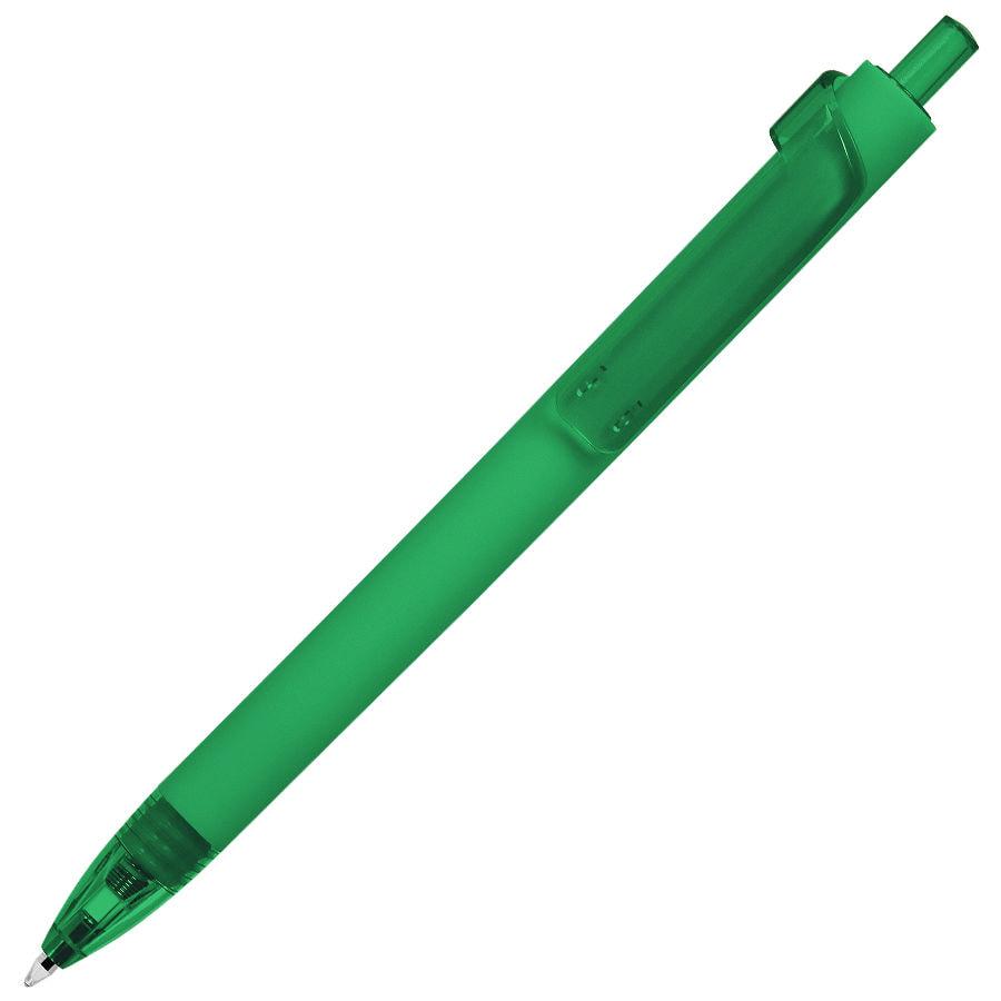 Ручка шариковая FORTE SOFT, покрытие soft touch, Зеленый, -, 606G 18