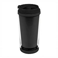 Термокружка IMPULSE под полиграфическую вставку, 220мл, прозрачный, , 33102