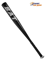 Бейсбольная металлическая бита Черная 84см