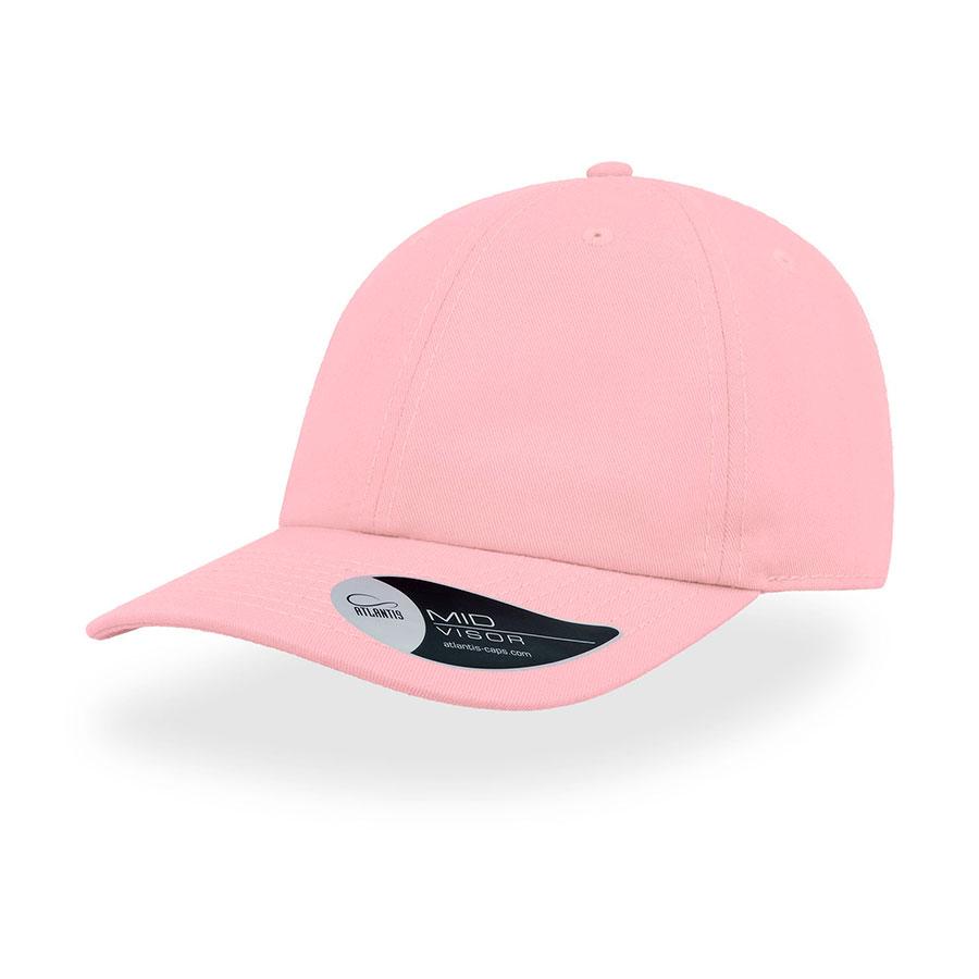 Бейсболка DAD HAT, 6 клиньев, металлическая застежка, Розовый, -, 25462.10