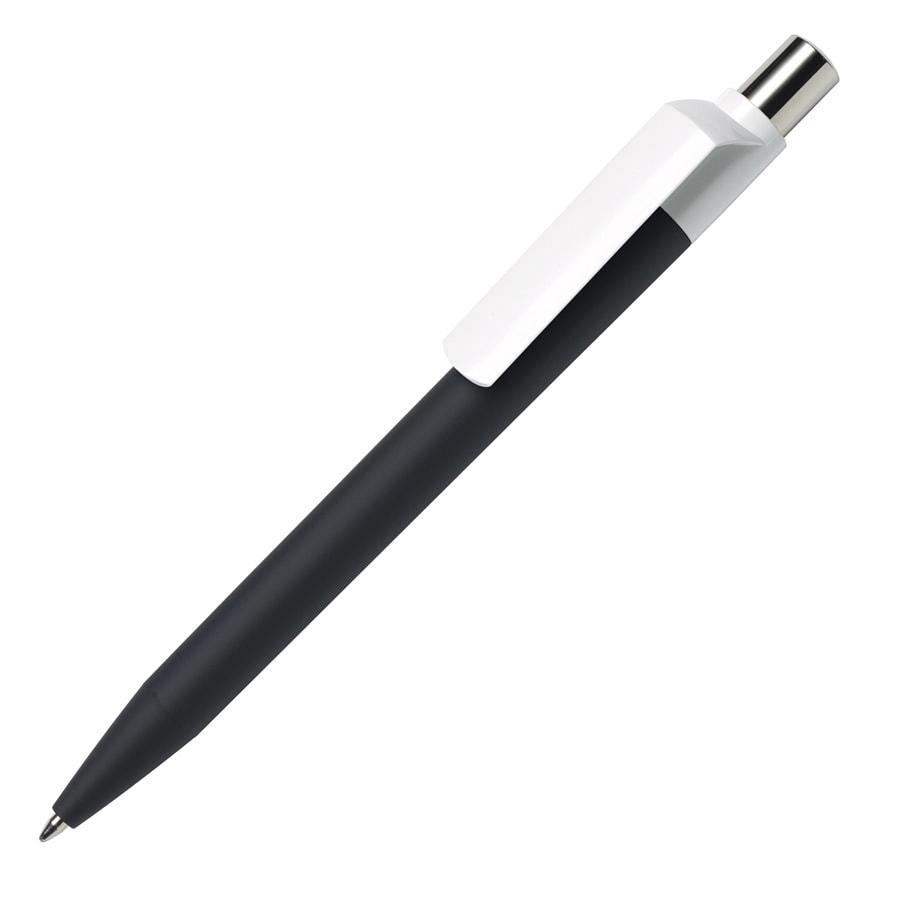 Ручка шариковая DOT, покрытие soft touch, Черный, -, 29426 35