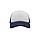 Бейсболка RAPPER, 5 клиньев, пластиковая застежка, Белый, -, 25420.25, фото 5