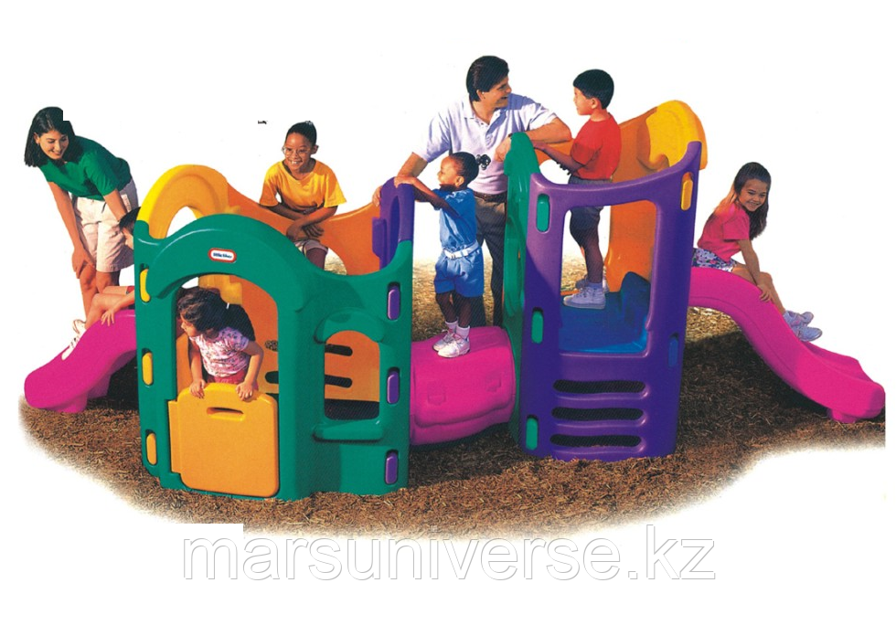 Игровая пластиковая площадка для детей 8 в 1