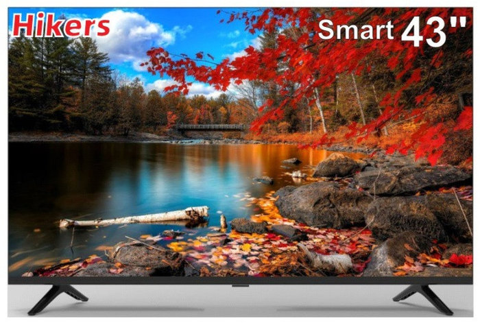 Телевизор Hikers FullHD_Смарт 43 (диаг.109см) с подключением к ...