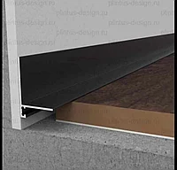 ОРИГИНАЛ! Micro плинтус L черный матовый