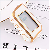 Чехол для брелока сигнализации StarLine A93 А63 A39 A96 А66 (White & Gold)