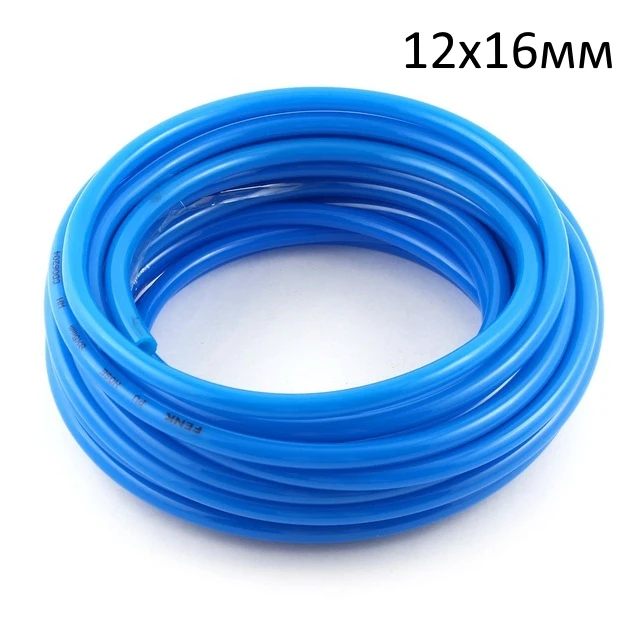 Трубка пневматическая полиуретановая 12×16мм, фото 1