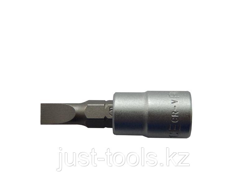 ROCKFORCE Головка-бита SLOTTED (шлицевая) SL.6.5мм 1/4" 11719       RF-32332065